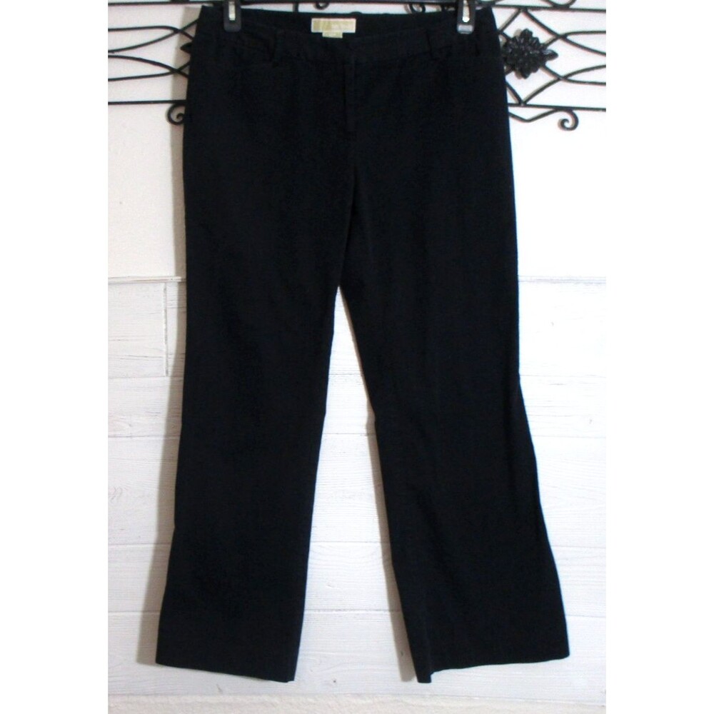 Michael Kors Pants Women's Size 10P Blue Pockets Straight Leg